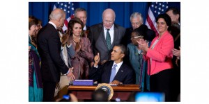 VAWA signing by President